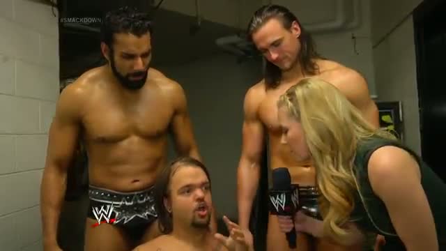 Watch Horns vs. Hornswoggle - SmackDown Fallout - April 18, 2014 Video