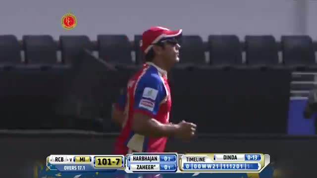 Watch RCB vs MI - Match 5 - Wickets Highlights - PEPSI IPL 2014 (19 April 2014) Video