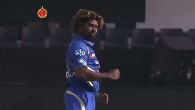 Watch RCB vs MI - Match 5 - Lasith Malinga's 50th bowled wicket in IPL history - PEPSI IPL 2014 (19 April 2014) Video