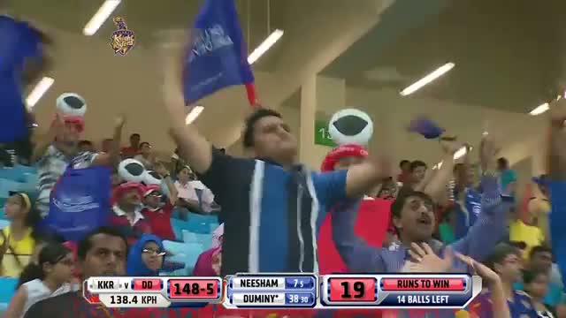 Watch KKR vs DD - Match 6 - JP Duminy hits 35 balls half century - PEPSI IPL 2014 (19 April 2014) Video