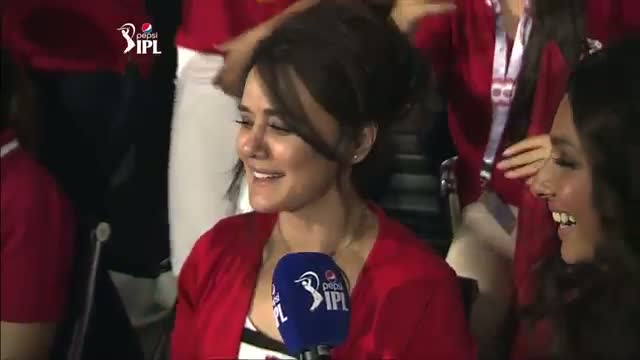 Watch KXIP vs RR - Match 7 - Interview with the KXIP Co-Owner Preity Zinta - PEPSI IPL 2014 (20 April 2014) Video