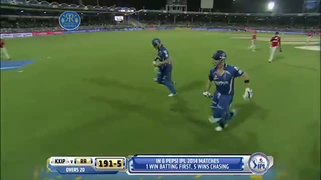 Watch KXIP vs RR - Match 7 - Match Highlights - PEPSI IPL 2014 (20 April 2014) Video