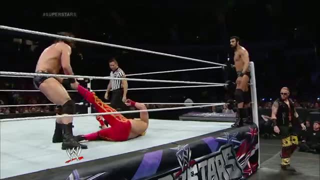 Watch Los Matadores vs. Jinder Mahal & Drew McIntyre: WWE Superstars, April 17, 2014 Video