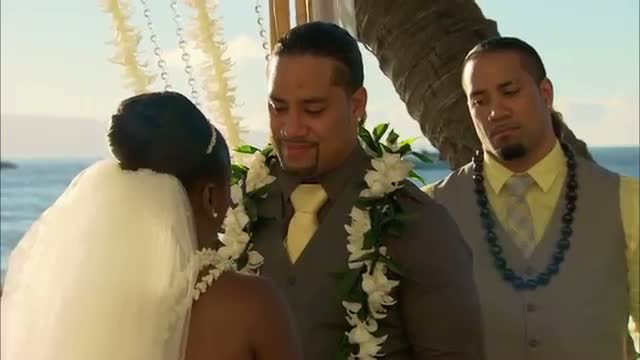 Watch Naomi and Jimmy Uso exchange their wedding vows: WWE Total Divas, April 20, 2014 Video