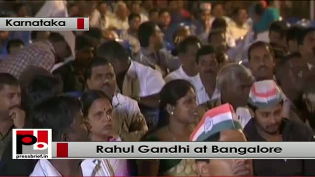 Watch Rahul Gandhi : BJP talks about corruption but does nothing to curb it Video
