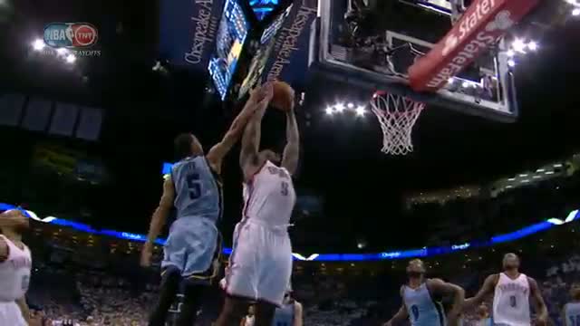 Watch NBA: Kendrick Perkins Puts it Back to Send it to OT (Basketball Video) Video