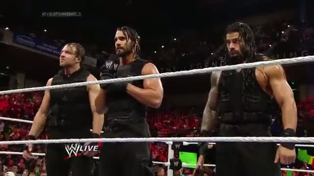 Watch The Shield issues an ultimatum: WWE Raw, April 21, 2014 Video