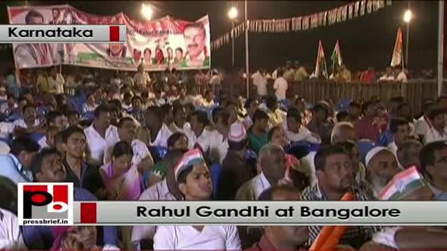 Watch Rahul Gandhi : Congress has always talk about rights Video