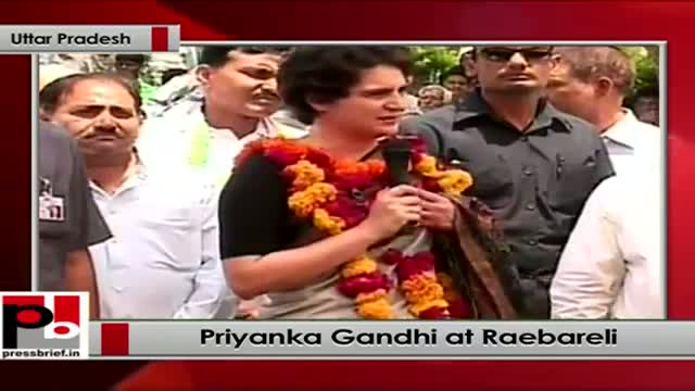 Watch Priyanka Gandhi in Raebareli hits back at opposition for baseless attacks on her family Video
