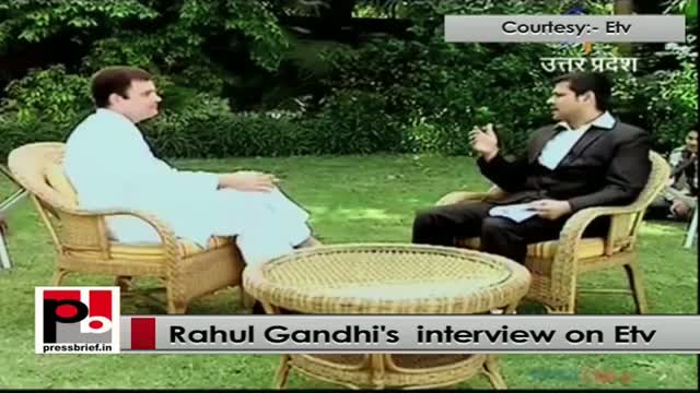 Watch Rahul Gandhi's interview on ETV Video