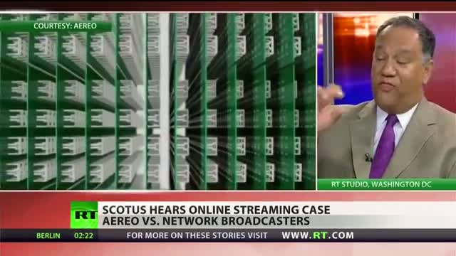 Watch Aereo battles TV giants before Supreme Court Video