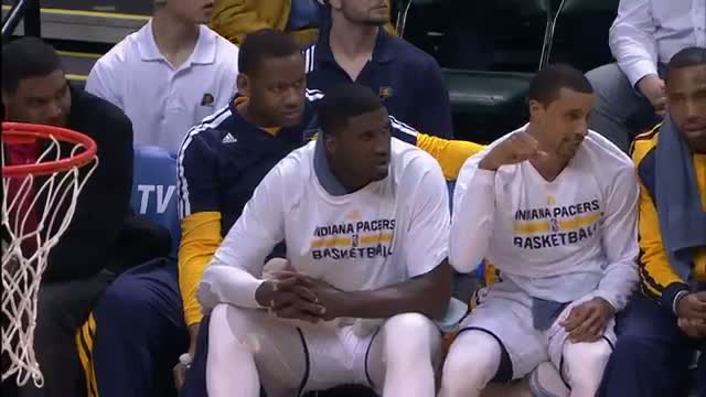Watch NBA: Roy Hibbert and DeMarre Carroll Mic'd Up During Game 2 (Basketball Video) Video