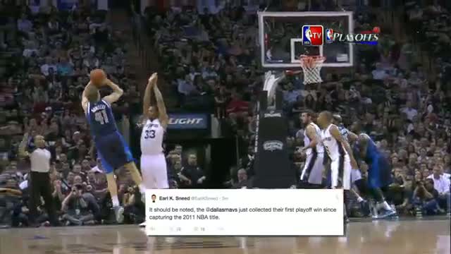Watch NBA: Mavericks vs. Spurs: Game 2 Flash Recap (Basketball Video) Video