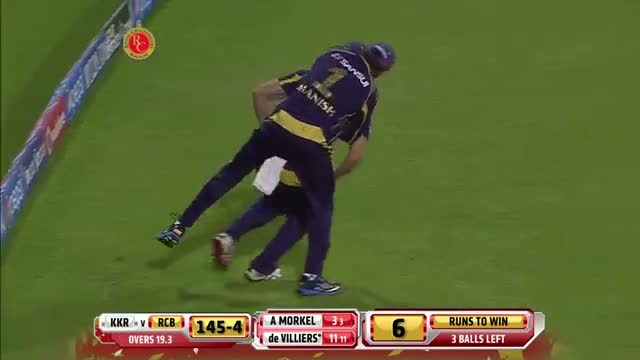 Watch RCB vs KKR - Match 11 - Vinay Kumar gets 2, Includes AB de Villiers game changing one - PEPSI IPL 2014 (24 April 2014) Video