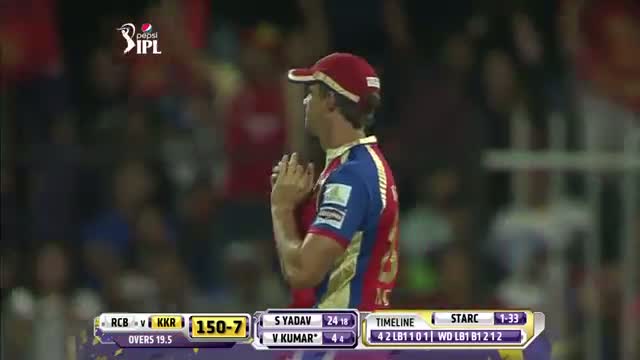 Watch RCB vs KKR - Match 11 - Wickets Highlights - PEPSI IPL 2014 (24 April 2014) Video