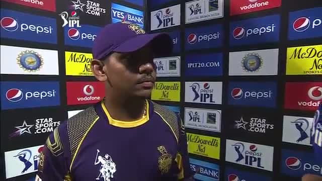 Watch RCB vs KKR - Match 11 - Purple Cap Ceremony: Varun Aaron to Sunil Narine - PEPSI IPL 2014 (24 April 2014) Video