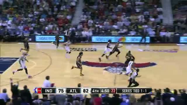 Watch NBA: Jeff Teague and the Hawks Fly Past the Pacers (Basketbaal Video) Video