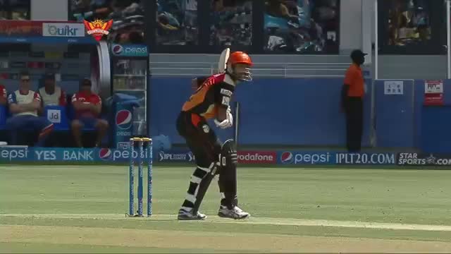 Watch SRH vs DD - Match 12 - Shikhar Dhawan started well for SRH with 33 runs - PEPSI IPL 2014 (25 April 2014) Video