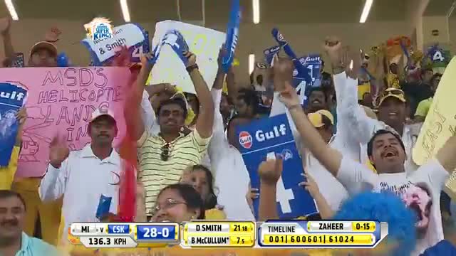 Watch CSK vs MI - Match 13 - Fours Highlights - PEPSI IPL 2014 (25 April 2014) Video