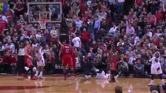 Watch NBA: Damian Lillard with the Ridiculous Circus Shot and the Foul (Basketball Video) Video