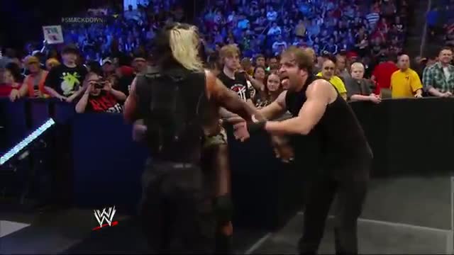 Watch WWE: The Shield vs. Alberto Del Rio, Bad News Barrett, Damien Sandow, Ryback & Titus O'Neil Video