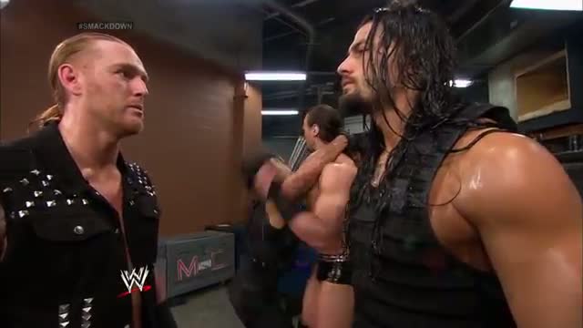 Watch The Shield lays out 3MB backstage: WWE SmackDown, April 25, 2014 Video