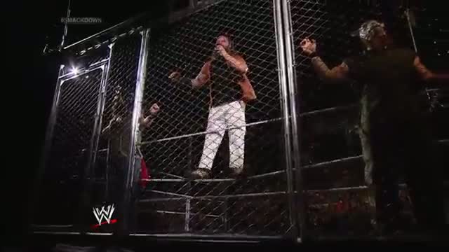 Watch Bray Wyatt addresses John Cena from inside a steel cage: WWE SmackDown, April 25, 2014 Video