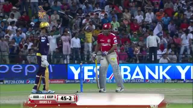Watch KKR vs KXIP - Match 15 - Virender Sehwag scored usefull 37 runs - PEPSI IPL 2014 (26 April 2014) Video
