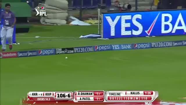 Watch KKR vs KXIP - Match 15 - Fours Highlights - PEPSI IPL 2014 (26 April 2014) Video