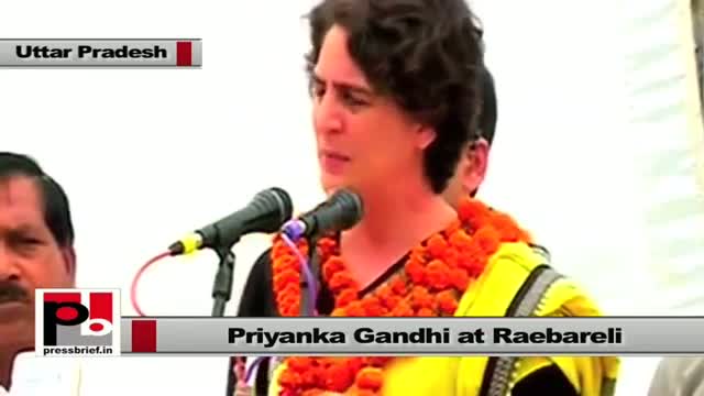 Watch Priyanka Gandhi Vadra at Raebareli: We need to save this country from communal powers Video