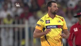 Watch SRH vs CSK - Match 17 - Benjamin Hilfenhaus 2 big wickets sets the game for CSK - PEPSI IPL 2014 (27 April 2014) Video