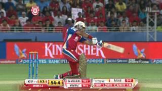 Watch KXIP vs RCB - Match 18 - Yuvraj Singh gets a good start but out on 35 - PEPSI IPL 2014 (28 April 2014) Video