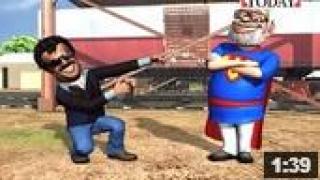 Watch When Rajini trains Modi (Spoof) Video
