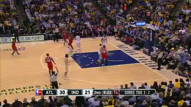 Watch NBA: Mike Scott Goes 5 for 5 from Outside in a Red Hot 2nd Quarter (Basketball Video) Video