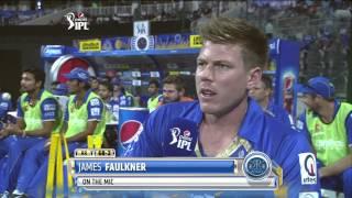 Watch KKR vs RR - Match 19 - Interview with the Birthday Boy, James Faulkner - PEPSI IPL 2014 (29 April 2014) Video