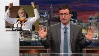 Watch John Oliver On Indian Elections 2014 - Narendra Modi Vs. Rahul Gandhi Video