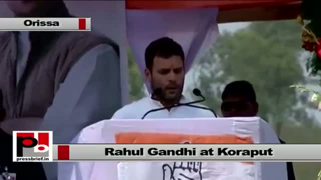 Watch Rahul Gandhi : Congress runs the government for poor Video