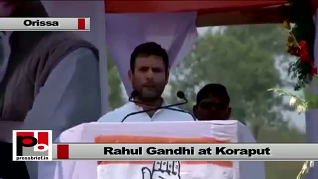 Watch Rahul Gandhi : Congress doesn't work for handful of people as BJP does Video