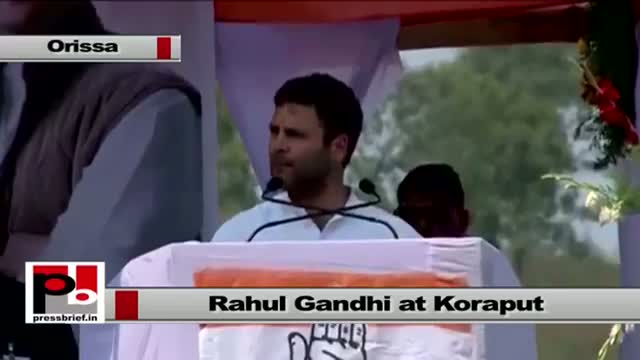 Watch Rahul Gandhi : Congress has pulled out 15 crore people out of poverty in last 10 years Video