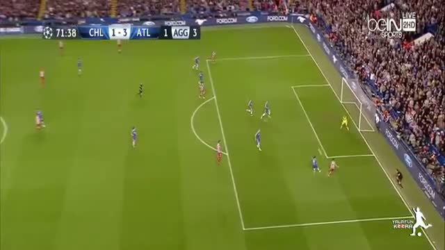 Watch Arda Turan Goal - Chelsea vs Atletico Madrid 2014 (1-3) - Champions League 2014 Video
