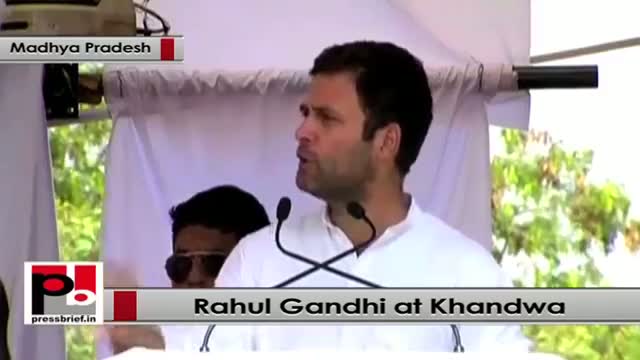 Watch Rahul Gandhi : For development, our youth must get job Video