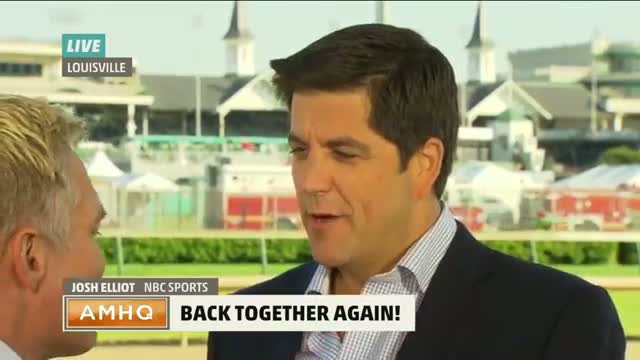 Watch Sam Champion & Josh Elliott Reunite at the Kentucky Derby on AMHQ Video