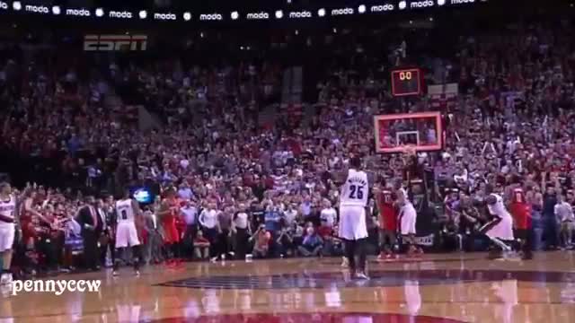 Watch NBA: Damian Lillard's AMAZING buzzer beater kills the Houston Rockets (2014) Video