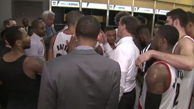 Watch NBA All-Access: Blazers Celebrate Series Victory Over Rockets (Basketball Video) Video