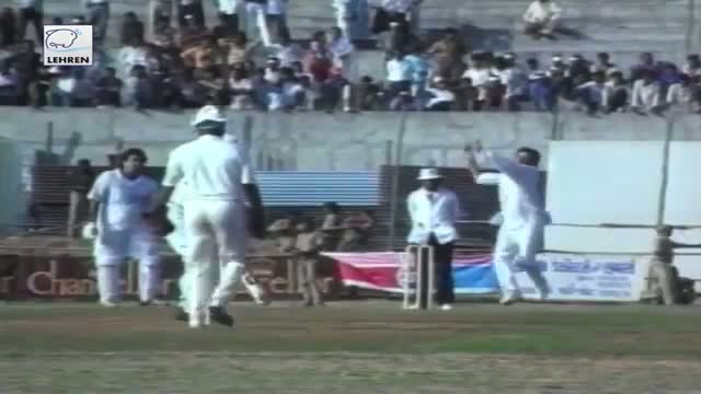 Watch Bollywood stars playing cricket - Rare and old video (1980s) Video