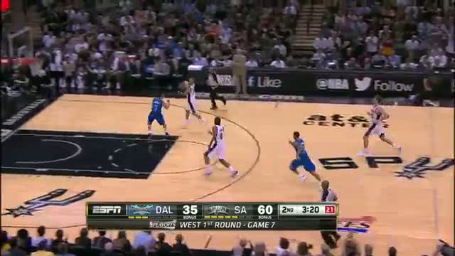 Watch NBA: Tony Parker Sends San Antonio Past Dallas (Basketball Video) Video