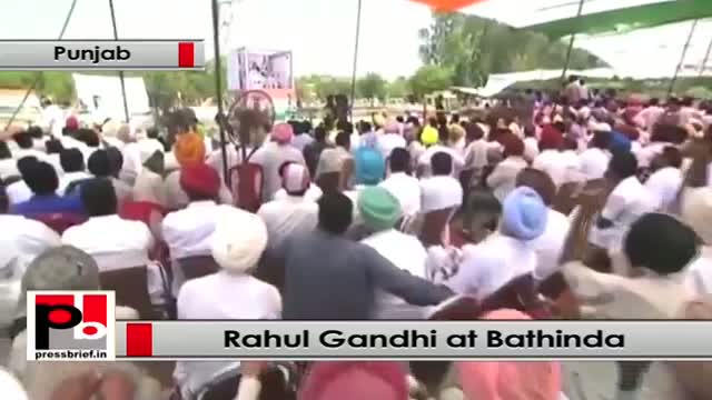 Watch Rahul Gandhi: Congress party believes in love, brother hood and unites people Video