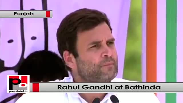 Watch Rahul Gandhi: Our youth must get job only then we will developed Video