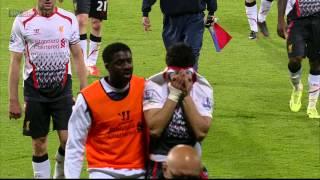 Watch Suarez tears, and Jamie Carragher has no sympathy for Liverpool Video