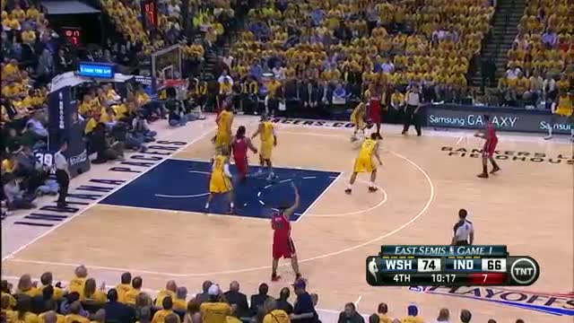 Watch NBA: Bradley Beal Catches Fire to Burn the Pacers in Game 1 (Basketball Video) Video